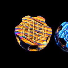 Load image into Gallery viewer, SP timascus  pico  custom cap 415 battery cap super engraved