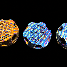 Load image into Gallery viewer, SP timascus  pico  custom cap 415 battery cap super engraved