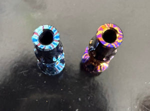 蜻蛉切 -Tombo Giri- -闇 darkness- NET MTL Driptips mozaic timascus