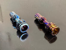 Load image into Gallery viewer, 蜻蛉切 -Tombo Giri- -闇 darkness- NET MTL Driptips mozaic timascus