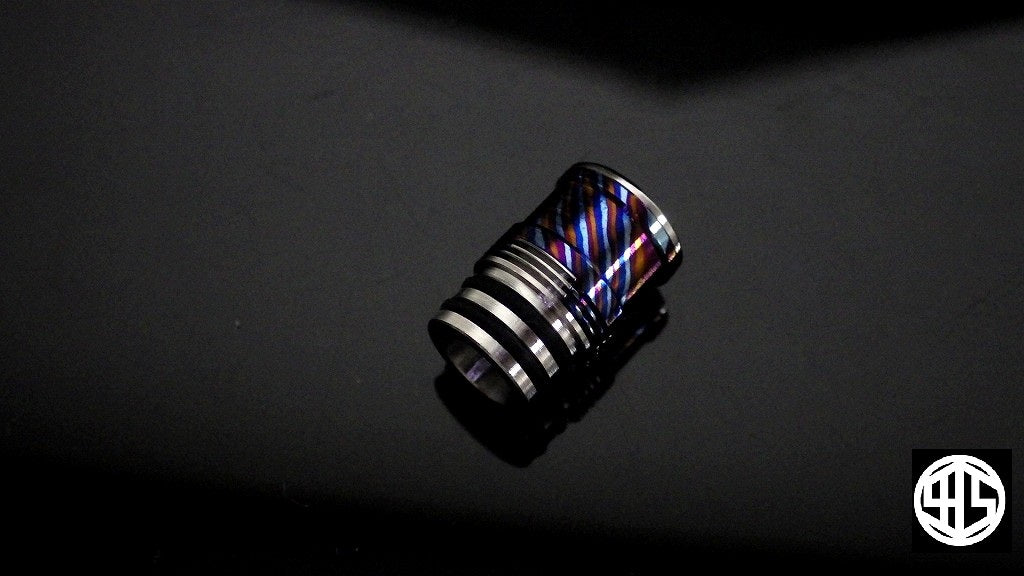 RIKIMARU SP Timascus Driptip