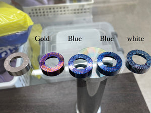 SP【ZUNDoumaki 寸胴巻 mozaik SP-timascus beauty ring】for atomizer 四壱伍 timascus 22mm-24mmのコピー