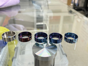 SP【ZUNDoumaki 寸胴巻 mozaik SP-timascus beauty ring】for atomizer 四壱伍 timascus 22mm-24mmのコピー